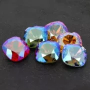 Cabochon PureCrystal 4470 mm. 12 Black Diamond Shimmer x1