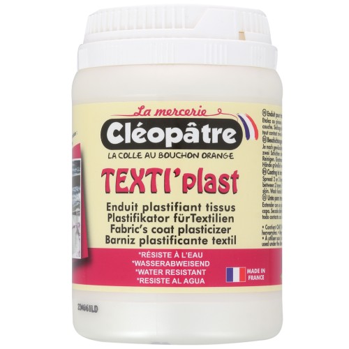 Colla Cléopâtre - Texti' plast - Cera per plastificare tessuti x250g