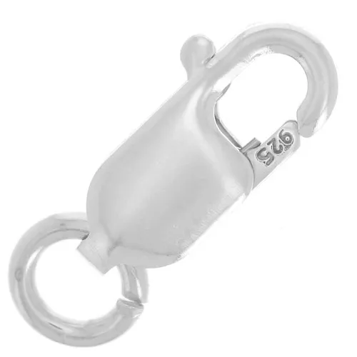 Chiusura aragosta allungata 8,5 mm - Argento 925 x1