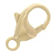 Chiusura moschettone mm.  11 Gold filled x1