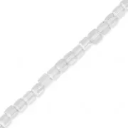 Cubi in vetro 2.5 mm Crystal x40 cm