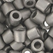 Miyuki Delica 8/0 DBL0321 - Mat Metallic Dark Nickel Silver