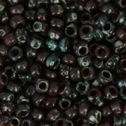 Rocaille Miyuki 8/0 4503 - Flame Red Picasso x8g