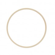 Cerchio di legno per acchiappasogni e decorazione 20 cm x1