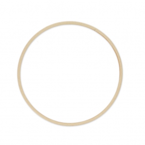 Cerchio di legno per acchiappasogni e decorazione 20 cm x1