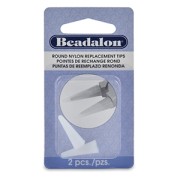 Punte nylon di ricambio per la pinza rotonda x2