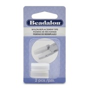 Punte quadrate nylon di ricambio per la pinza piatta x2