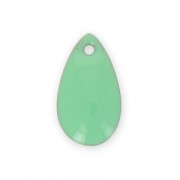 Gocce in metallo e resina epossidica 14x8 mm Mint x 8|raw }}