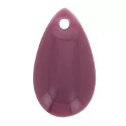 Gocce in metallo e resina epossidica 14x8 mm Viola x 8