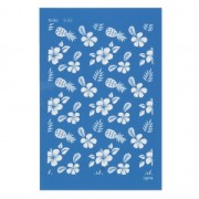 Silk Screen Moiko per pasta polimerica 74x105 mm - Fiori tropicali e Ananas 9.02|raw }}