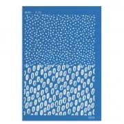 Silk Screen Moiko per pasta polimerica 74x105 mm - Pois 8.29