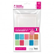 Lotto di 10 fogli texture 200x135 mm - Nature|raw }}