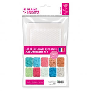 Lotto di 10 fogli texture 200x135 mm - Nature