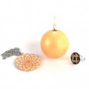 Pigmenti in polvere effetto metallico - Dorato x 8g