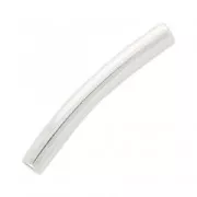Tubi mm. 20x2.5 argentato x10