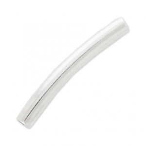 Tubi mm. 20x2.5 argentato x10