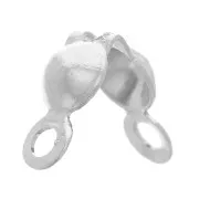 Coprinodi 2 anellini mm. 4 rodiato x100