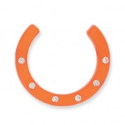 Polaris Ferro di cavallo - mezzaluna strass 30mm Hyacinth x1