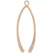 Fermaciondolo 38 mm Argento 925 oro rosa x1