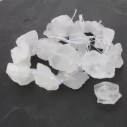 Perla nugget irregolare 18-35 mm Cristallo di Roccia x1