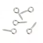 Ganci a vite per paste polimeriche 6 mm in Acciaio inox x10