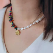 Cavetto acciaio Dorato Satinato 7 fili mm. 0.30 x m. 9,2