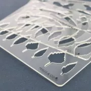 Modello rigido per pasta polimerica 152x100 mm Lune