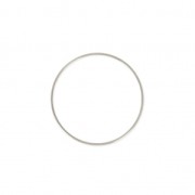 Base di montaggio e tessitura rotonda 30x1mm placcatura argento fino anticato|raw }}