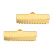 Terminali a barra  mm.20 Dorato con oro finox2|raw }}