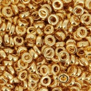 Spacer Miyuki 3 mm SPR3-0191 - 24kt Gold Plated x5g