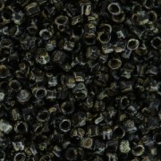 Miyuki Delica 10/0 DBM2261 - Opaque Black Picasso x8g|raw }}
