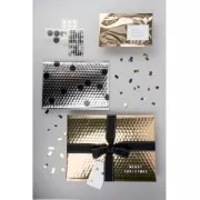 Bustina imbottita 27x20 cm Rico Design - Paper Poetry Nero x 1