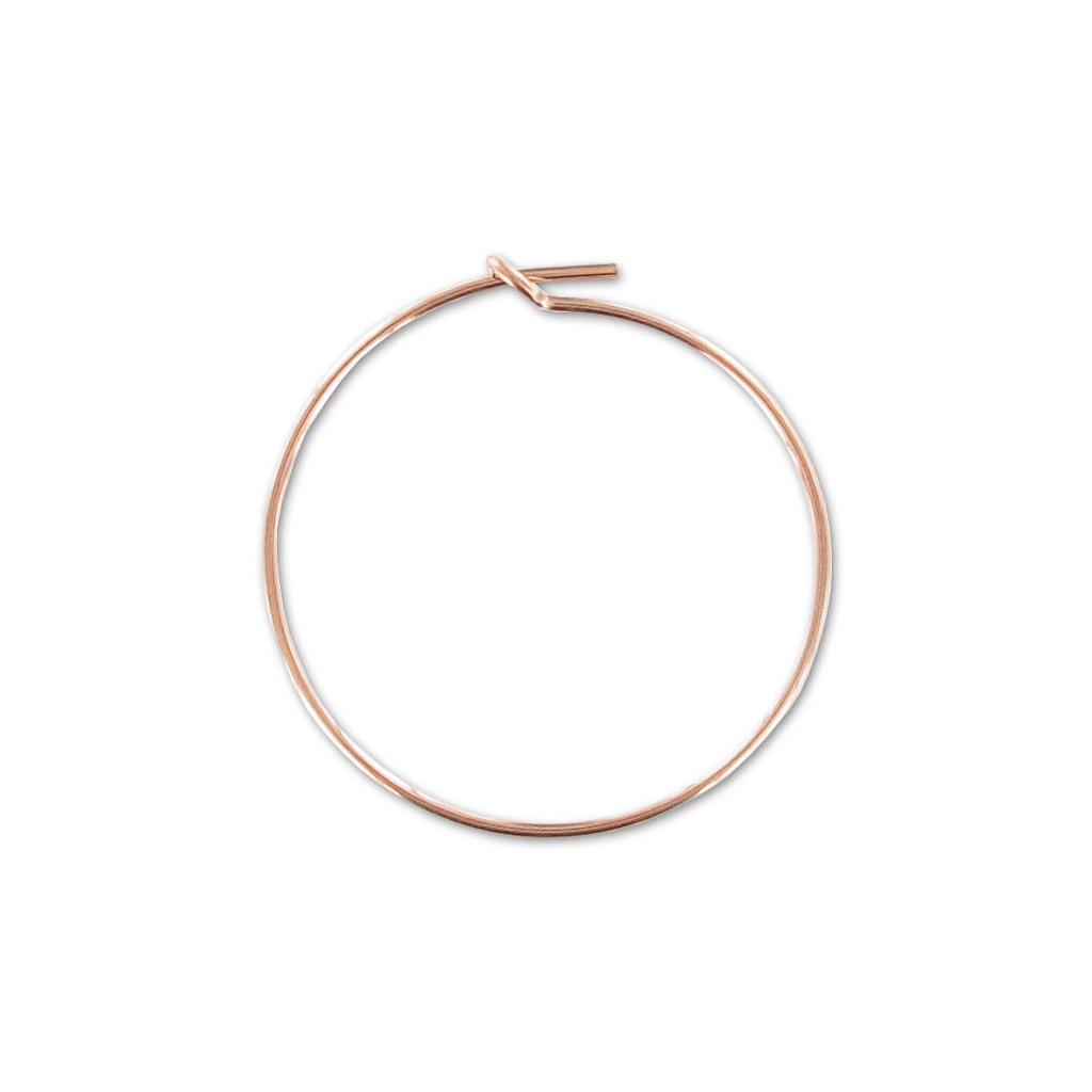 Orecchini perno cerchio vuoto effetto diamante 12 mm - Acciaio inox 304L x2 - Perles & Co