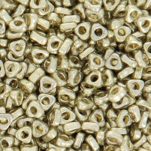 Spacer Triangle Miyuki Duracoat 2.8x1.3 mm SPTR28-4201 - Galvanized Silver x10g