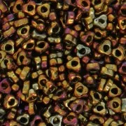 Spacer Triangle Miyuki 2.8x1.3 mm SPTR28-0462 - Metallic Gold Iris x10g
