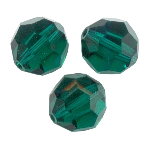 Perla rotonda PureCrystal 5000 8 mm - Emerald x1