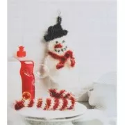 Creative Bubble - Filo per spugna tawashi Argentato x50g