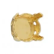 Castone PureCrystal 1028/1088/1122 tondo mm. 8 dorato