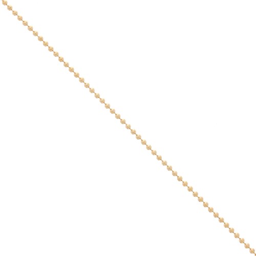 Catena a biglie 1.5 mm Gold filled x cm.50
