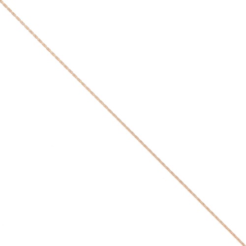 Catena sottile  Paloma 0.6mm per Miyuki Delica 11/0 Gold filled Rosa x1m