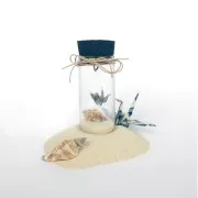 Bottiglia in vetro con tappo sughero mm. 68x30 x1