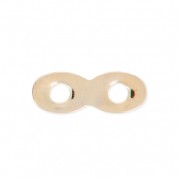 Distanziatore infinito in ottone 13.75 mm oro rosa HQ x1|raw }}