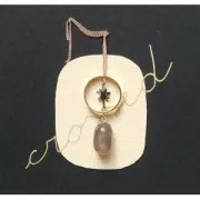 Distanziatore stella 3D in ottone 17.7 mm rodiato x1