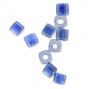 Cubi Miyuki mm. 1.8 SB18-0239 - Crystal Lined Royal Blue x10g
