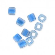 Cubi Miyuki mm. 1.8 SB18-0238 - Crystal Lined Blue x10g|raw }}