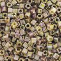 Cubi Toho 1.5 mm TC-01-  Y185 - Hybrid Luster Op Gold/Smoky Topaz x10g