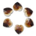 Cuori PureCrystal 6228 Topaz Blend mm. 10,3x10 x6