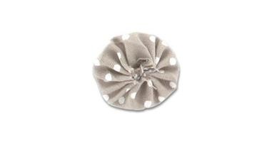Faire une fleur Yoyo en tissu Faire une fleur Yoyo en tissu