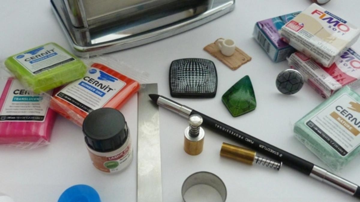 Set di strumenti per argilla, lama flessibile in acciaio, rullo in argilla acrilica e supporto in foglio acrilico trasparente, per modellare, scolpire e modellare i polimeri fai da te (4 pezzi