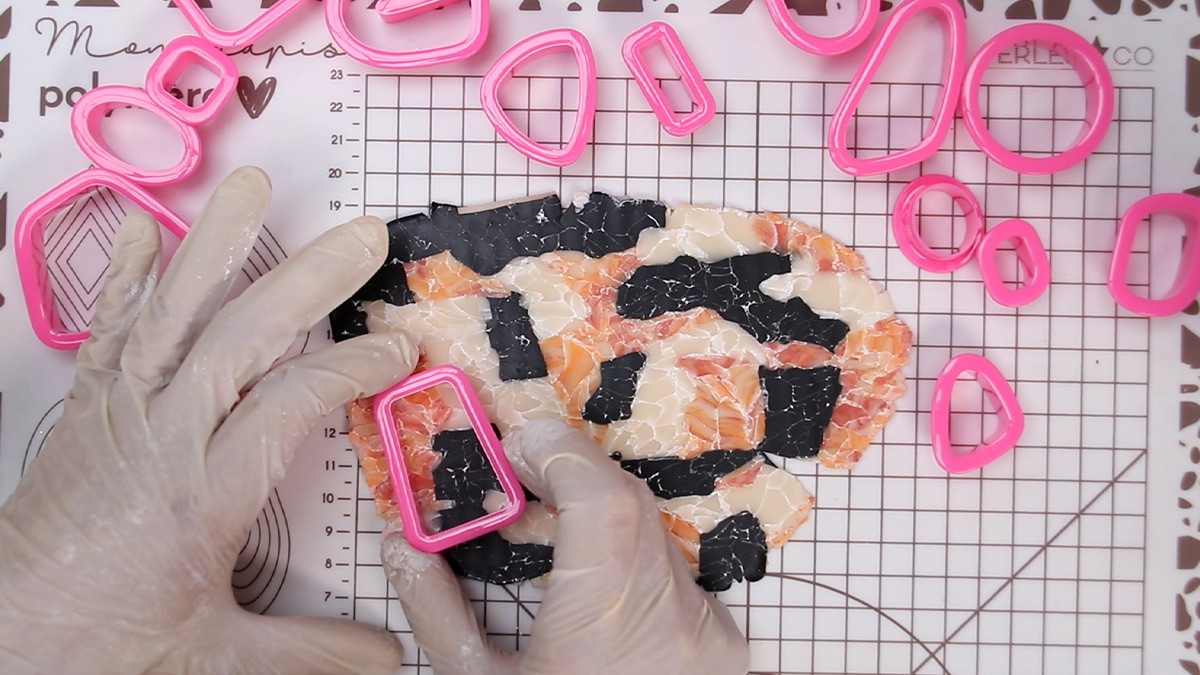 Impara come creare un effetto marmo bianco in polimero : Tappa 5